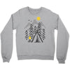 camp fire Crewneck Sweatshirt