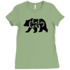 baby bear Ladies Fitted T-Shirt