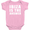 ibiza is the answer Baby Onesie