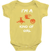 i'm a halloween kind of girl Baby Bodysuit