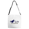 my cat ate your stick family Adjustable Strap Totes