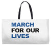 March For Our Lives Weekender Totes