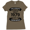 Premium Vintage  1979 Ladies Fitted T-Shirt