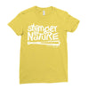 stranger by nature Ladies Fitted T-Shirt