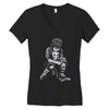 the punished Women's V-Neck T-Shirt