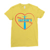 happy father's day Ladies Fitted T-Shirt