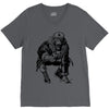 comunist monkey V-Neck Tee