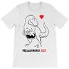 pregnant rex black color T-Shirt