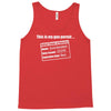 gun permit second amendment Tank Top