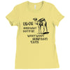 hump day camel funny t shirt guess what day it is funny tee shirt Ladies Fitted T-Shirt
