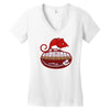cretaceous survivors (the history league) Women's V-Neck T-Shirt