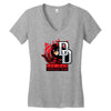 man without fear Women's V-Neck T-Shirt