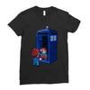 back to his roots Ladies Fitted T-Shirt