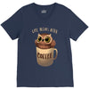 owl coffee V-Neck Tee