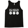 rock paper scissors Tank Top