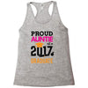 Class of 2017 Proud Auntie Graduation Racerback Tank