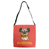 gryffindog pug Adjustable Strap Totes
