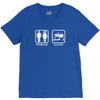 drifting   problem solved mens funny V-Neck Tee