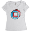 square in circle Women's Triblend Scoop T-shirt