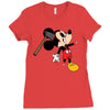 zombie mickey Ladies Fitted T-Shirt