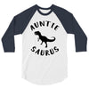 Auntiesaurus 3/4 Sleeve Shirt