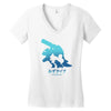 mega water Women's V-Neck T-Shirt