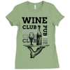 Wine Club Ladies Fitted T-Shirt