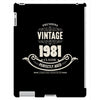 premium vintage 1981 classic perfectly aged limited edition iPad 3 and 4 Case