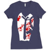reservoir dogs halloween Ladies Fitted T-Shirt
