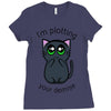 plotting your demise Ladies Fitted T-Shirt
