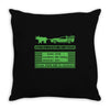 delorean trail Throw Pillow