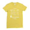 geek life Ladies Fitted T-Shirt