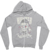black series Zipper Hoodie