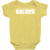 push button recieve bacon Baby Onesie