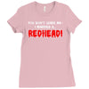 you dont scare me i married Ladies Fitted T-Shirt