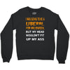 liberal for halloween Crewneck Sweatshirt