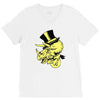 triceratop hat V-Neck Tee