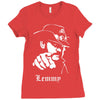 r.i.p. lemmy kilmister Ladies Fitted T-Shirt
