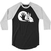 rabbit silhouette 3/4 Sleeve Shirt