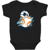 this is how i roll Baby Bodysuit