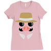 minimal porco Ladies Fitted T-Shirt