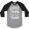 what happens in the salon 3/4 Sleeve Shirt