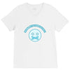 Sit In Silence (a232) V-Neck Tee