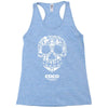 loco coco skul Racerback Tank
