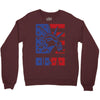usa 2 Crewneck Sweatshirt