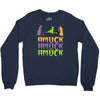 amuck, amuck, amuck! Crewneck Sweatshirt