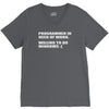 programmer in need of work V-Neck Tee