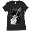 guitarist Ladies Fitted T-Shirt