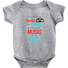 THE SONGS ON THE RADIO Baby Onesie