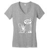im so old i cant remember where my nuts are Women's V-Neck T-Shirt